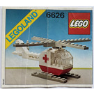 LEGO Rescue Helicopter Set 6626-1 Instructions