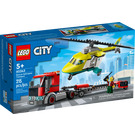 LEGO Rescue Helicopter Transporter Set 60343 Packaging