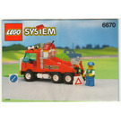 LEGO Rescue Rig Set 6670 Instructions