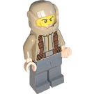 LEGO Resistance Trooper with Dark Tan Jacket (Frown and Cheek Lines) Minifigure