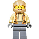 LEGO Resistance Trooper with Light Tan Jacket and Moustache (75131) Minifigure