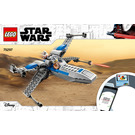 LEGO Resistance X-wing Starfighter 75297 Instrukce