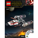 LEGO Resistance Y-Aile Starfighter 75249 Instructions