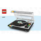 LEGO Retro Record Player Set 40699 Instructions