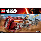 LEGO Rey's Speeder 75099 Instruktioner