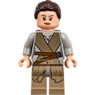 LEGO Rey s Tmavě žlutohnědá Robe Minifigurka