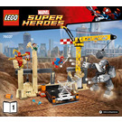 LEGO Rhino and Sandman Super Villain Team-up Set 76037 Instructions