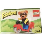 LEGO Ricky Racoon Aan his Scooter 324-1 Packaging