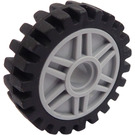 LEGO Rim Narrow Ø18 x 7 and Pin Hole with Shallow Spokes with Narrow Tire Ø24 x 7mm (13971)