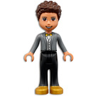 LEGO River with Gray Jacket Minifigure