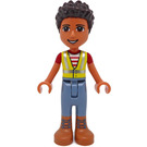 LEGO River mit Warnschutzjacke Minifigur