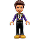 LEGO River med Lila Jacka Minifigur