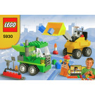 LEGO Road Construction Building Set 5930 Byggeinstruksjoner