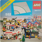 LEGO Road Plates, Curved 552