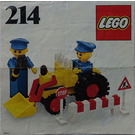 LEGO Road repair crew Set 214-1 Instructions