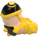 LEGO Roadhog Droite Bras avec Jaune Épaule Elbow Coussinets et Noir Wrist Gardien (65004)