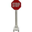 LEGO Roadsign Octagonal mit Stop Sign