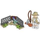 LEGO Robert Muldoon and Raptor Set 122409