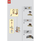 LEGO Robert Muldoon and Raptor Set 122409 Instructions