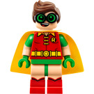 LEGO Robin with Green Glasses and Laughing / Scared Expressions  Minifigure