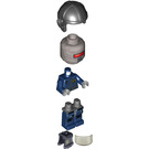 LEGO Robo SWAT met Helm en Body Pantser Minifiguur