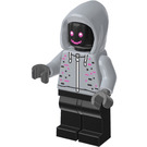 LEGO Robot DJ with Gray Hoodie Minifigure