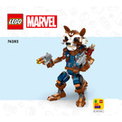 LEGO Rocket & Baby Groot Set 76282 Instructions