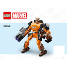 LEGO Rocket Mech Armor Set 76243 Instructions