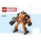 LEGO Rocket Mech Armor 76243 Instrucciones