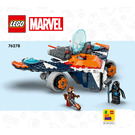 LEGO Rocket's Warbird vs. Ronan 76278 Instruktioner