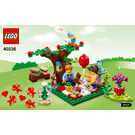 LEGO Romantic Valentine Picnic 40236 Instruktioner