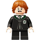 LEGO Ron Weasley i Slytherin Robes Minifigur