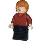 LEGO Ron Weasley with Dark Red Jumper and Black Legs Minifigure