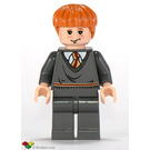 레고 Ron Weasley ~와 함께 회색 점퍼 그리고 바지 미니피규어