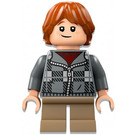 LEGO Ron Weasley with Gray Plaid Jacket Minifigure