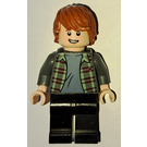 LEGO Ron Weasley with Gray Plaid Shirt Minifigure