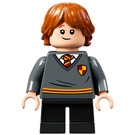 LEGO Ron Weasley with Gryffindor Jumper with Crest and Short Legs  Minifigure