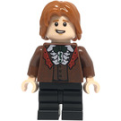 LEGO Ron Weasley with Reddish Brown Jacket and Ruffle Shirt Minifigure