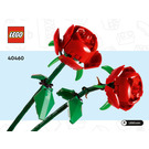 LEGO Roses Set 40460 Instructions