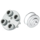 LEGO Round Plate 2 x 2 with White Wheel (2655)