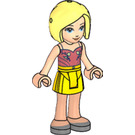 LEGO Roxy with Pink Top and Yellow Skirt Minifigure