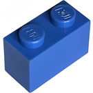 LEGO Kungsblå Kloss 1 x 2 med bottenrör (3004 / 93792)