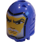 LEGO Royal Blue King Mathias Head with Black Line (51939)