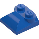 LEGO Koningsblauw Helling 2 x 2 Gebogen met gebogen uiteinde (47457)