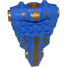 LEGO Royal Blue Torso for large articulated figure with Mathias pattern (47477)