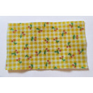 LEGO Rug 7 x 12 with Cherries and Yellow Checks (42331)