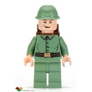 LEGO Russian Guard with Sneer and Backpack Minifigure