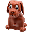 LEGO Roest Hond met Drawer (51163 / 51827)