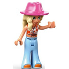 LEGO Sage with Reddish Orange Top Minifigure