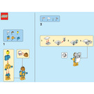 LEGO Sally Stardust's Satellite Set 952205 Instructions
